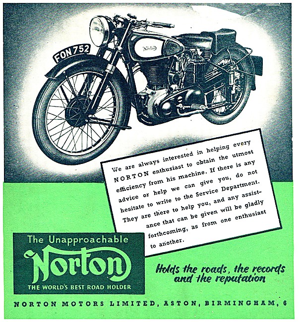 Norton OHV Singles 1944                                          