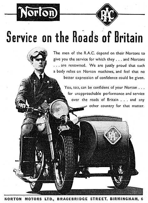 Norton RAC Patrol Outfit 1952                                    
