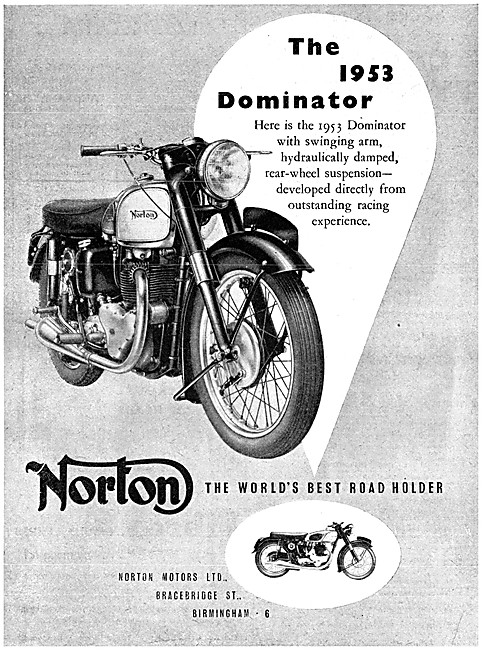 Norton Dominator 650 cc 1953                                     