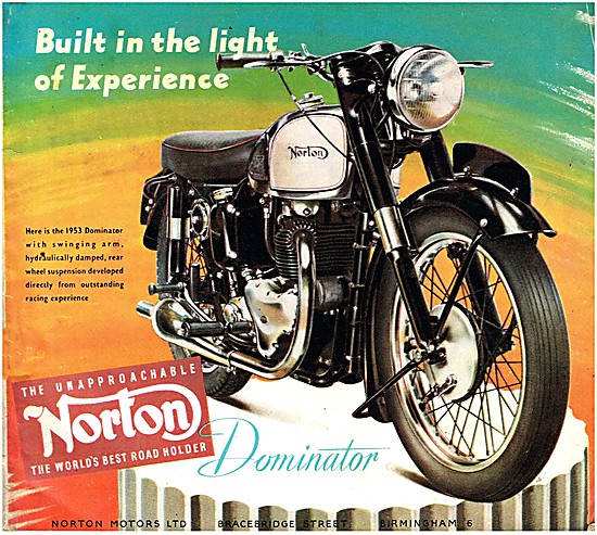 1953 Norton Dominator Twin                                       