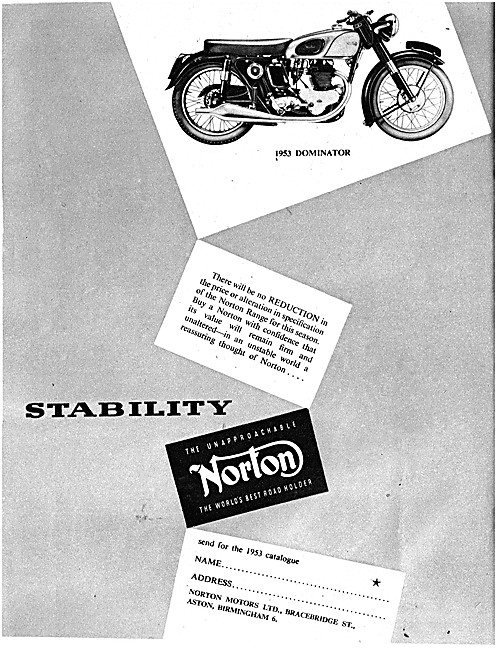 Norton Dominator 1953                                            