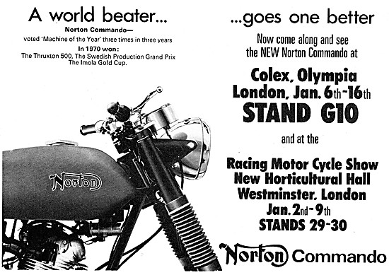 1971 Norton Commando                                             