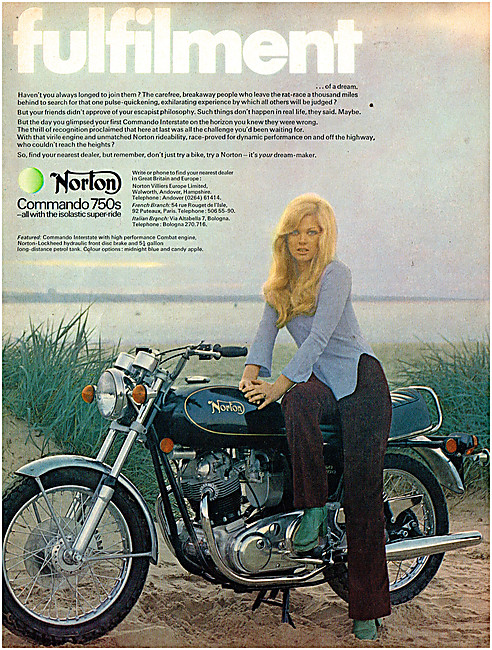 1972 Norton CDommando 750                                        