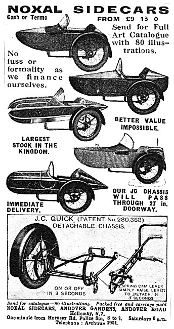 Noxal Sidecars                                                   