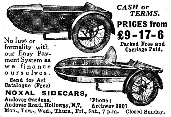 Noxal Sidecars                                                   