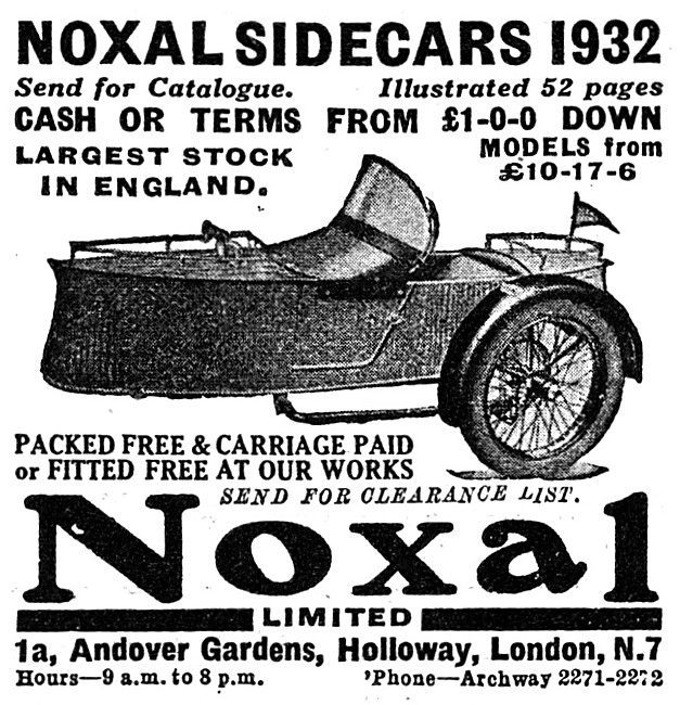 Noxal Sidecars                                                   