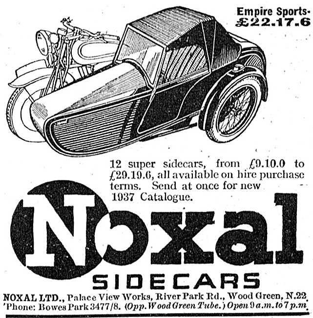 Noxal Sidecars - Noxal Empire Sports Sidecar                     