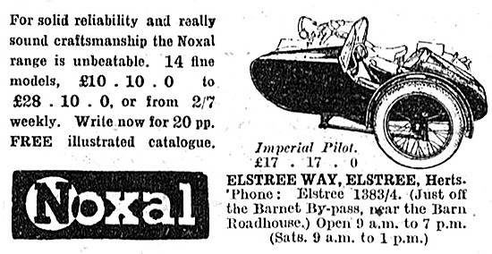 Noxal Sidecars - Noxal Imperial Pilot Sidecar                    