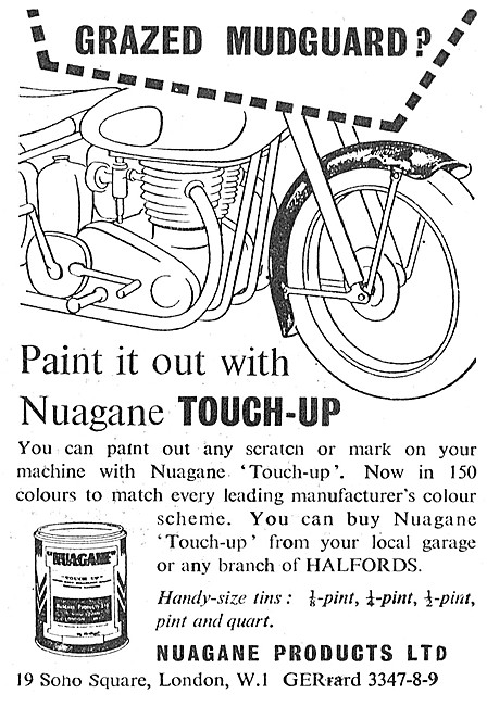 Nuagtane Touch Up Paints & Lacquers                              
