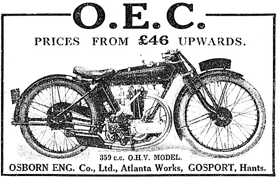 1925 OEC 350 cc                                                  
