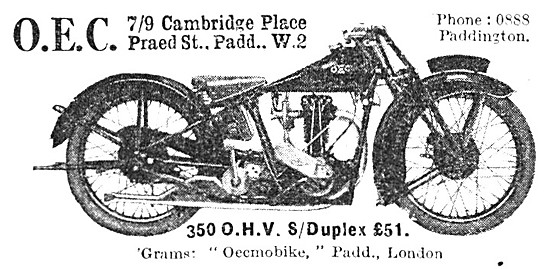 1927 OEC 350 Duplex                                              