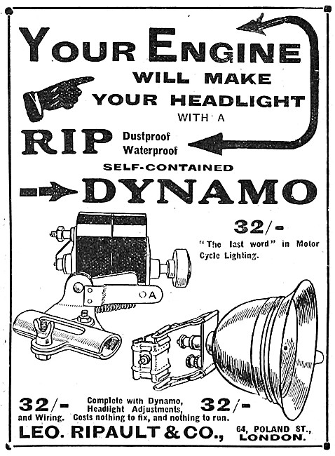 Leo Ripault Waterproof Dynamo                                    