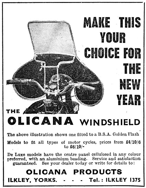 Olicana Windshields                                              