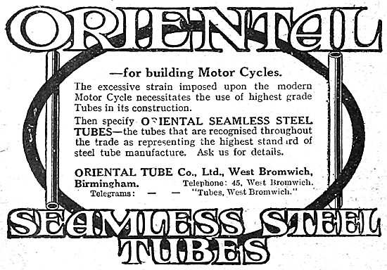 Oriental Seamless Steel Tubes                                    