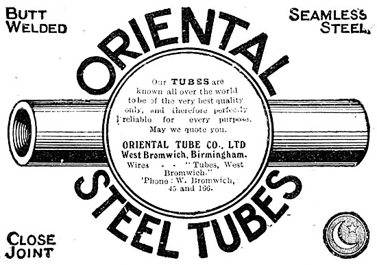 Oriental Seamless Steel Tubes                                    
