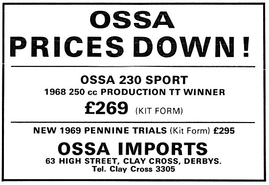 Ossa Motor Cycles - Eric Houseley                                