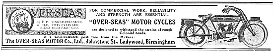 1916 Over-Seas Motor Cycles                                      