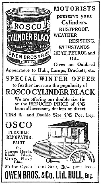 Rosco Cylinder Black - OSCO Flexible Renovator Paint             