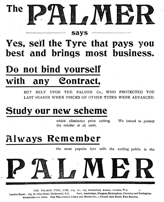 Palmer Tyres - Palmer Cord Tyres                                 