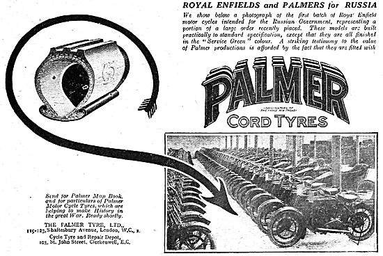 Palmer Tyres - Palmer Cord Motor Cycle Tyres                     