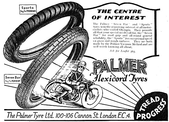Palmer Tyres - Palmer Flexicord Tyres                            