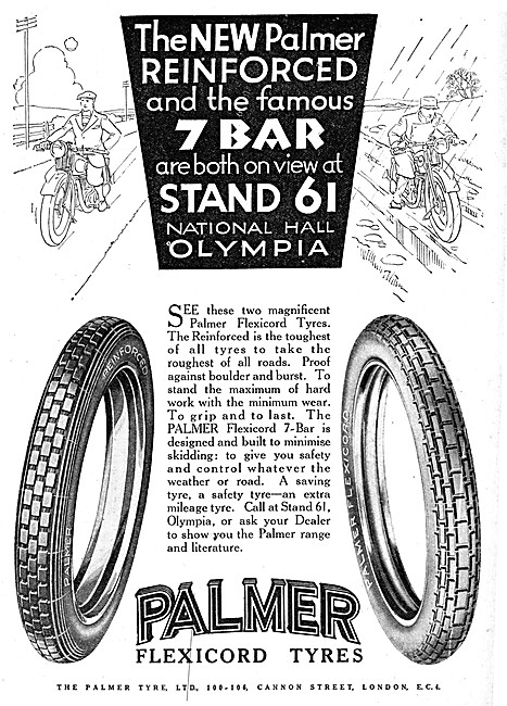 Palmer Flexicord Tyres - Palmer Cord Tyres                       