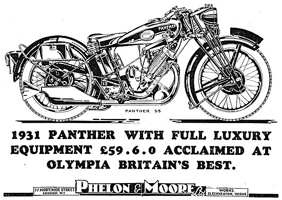 Panther Model 55 Sloper 1930                                     
