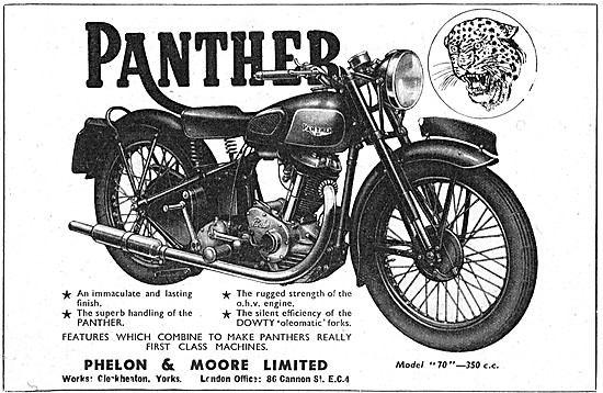 1947 Panther Model 30 350 cc                                     