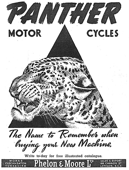 1951 Panther Motor Cycles                                        