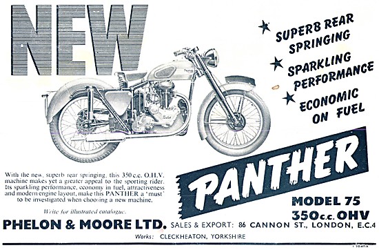 Panther Model 75 350 cc                                          