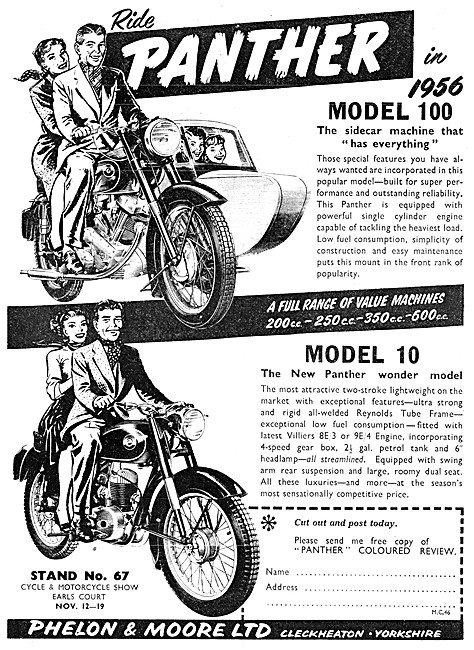 Panther Model 100 600 cc - Panther Model 10                      
