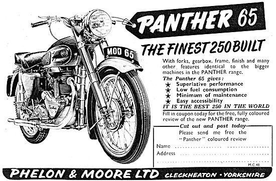 1956 Panther Model 65                                            