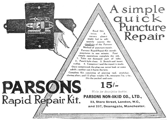 Parsons Rapid Repair Kit - Parsons Puncture Repair Kit           