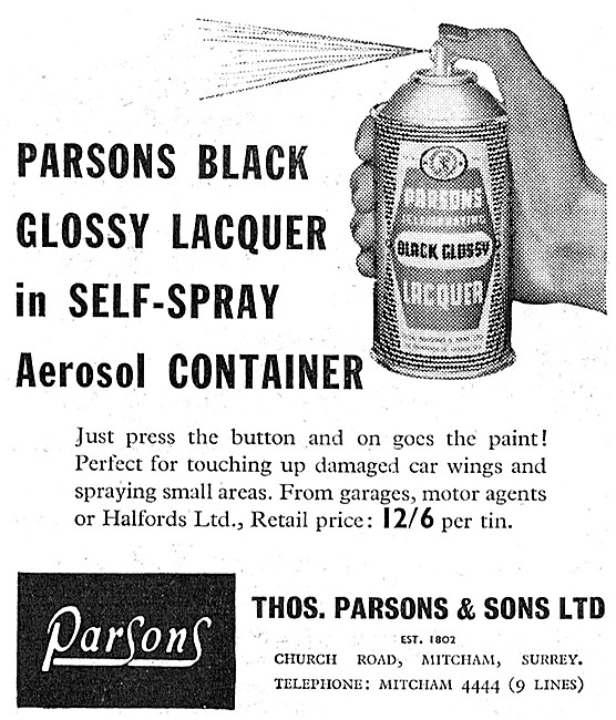 Parsons Paints & Finishes - Parsons Touch-Up Paints              