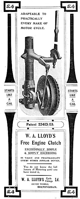 Lloyds Free Engine Clutch                                        