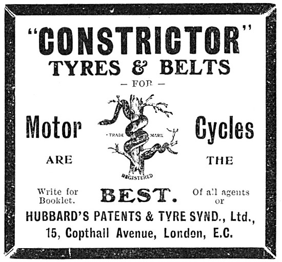 Constrictor Tyres & Belts                                        