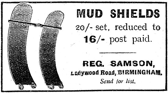 1922 Reg Samson Mud Shields                                      