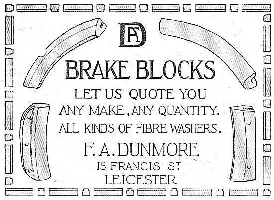 Dunmore Brake Blocks                                             