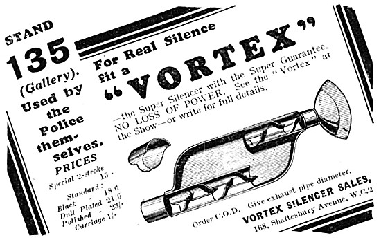 Vortex Motorcycle Silencers                                      