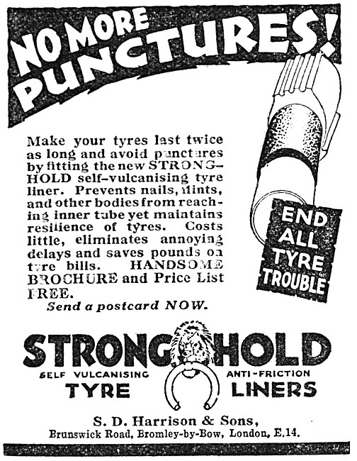 Stronghold Motor Cycle Tyre Liners                               