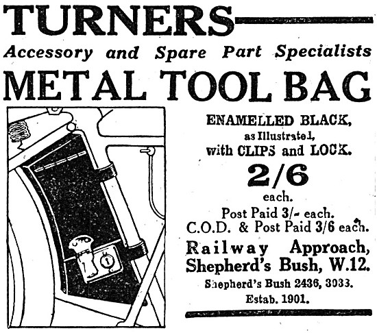 Turners Tool Bag                                                 