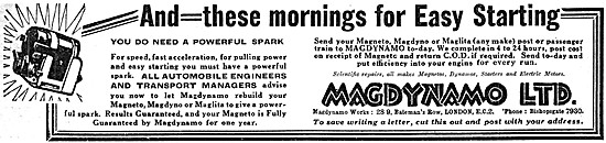 1932 Magdynamo Combined Magneto Dynamo                           