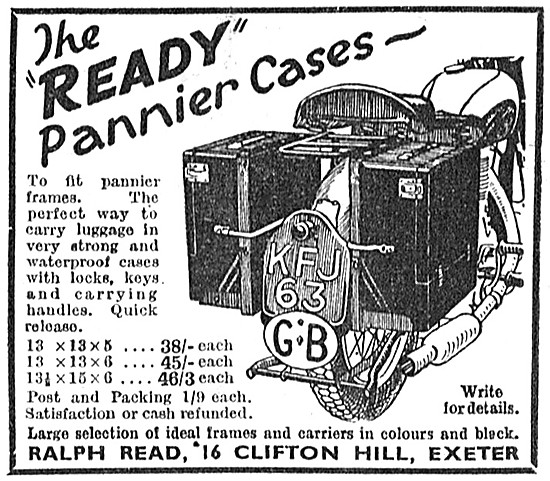 Ralph Read Ready Pannier Cases - Ready Panniers                  