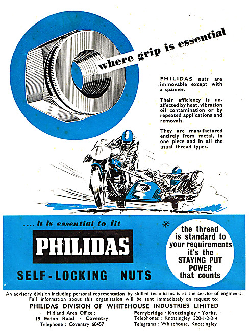 Philidas Self-Locking Nuts                                       