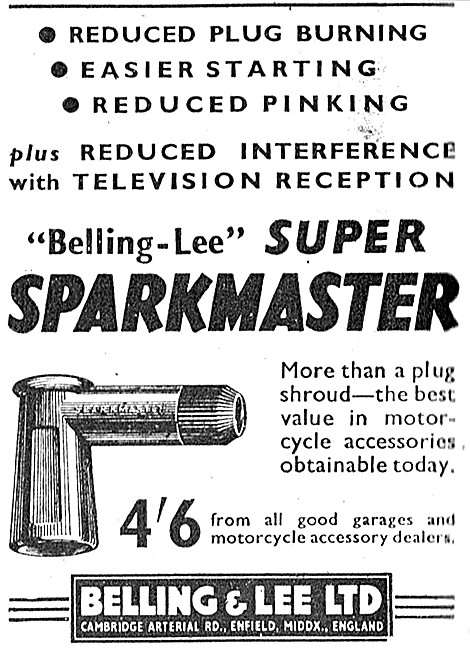 Belling-Lee Super Sparkmaster Plug Cap                           