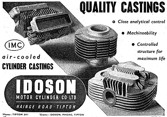 Idoson Motorcycle Engine Cylinder Castings                       