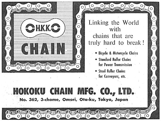Hokoku Motor Cycle Chains - HKK Chains                           