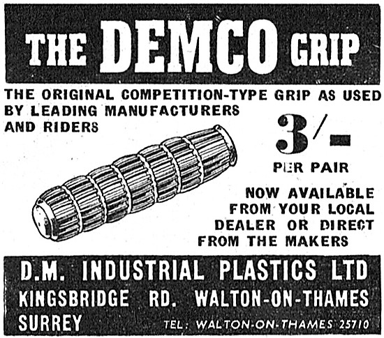 The Demco Grip - Demco Handlebar Grips                           