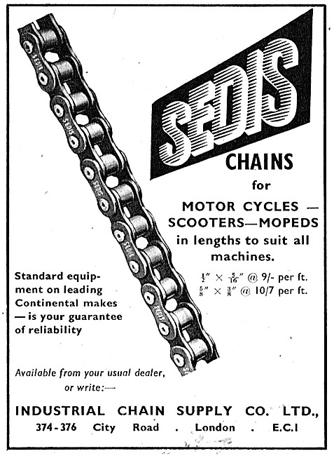 Sedis Motor Cycle Chains                                         