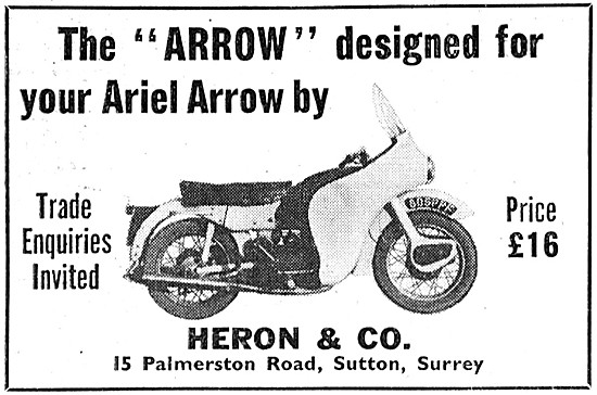 Heron Fairings For The Ariel Arrow                               